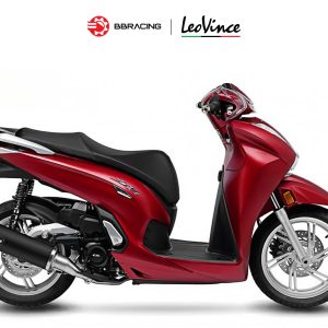 LeoVince Honda SH 350i - Slip On LV One Nero