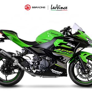 LeoVince Kawasaki Ninja 400 - Slip On One Evo