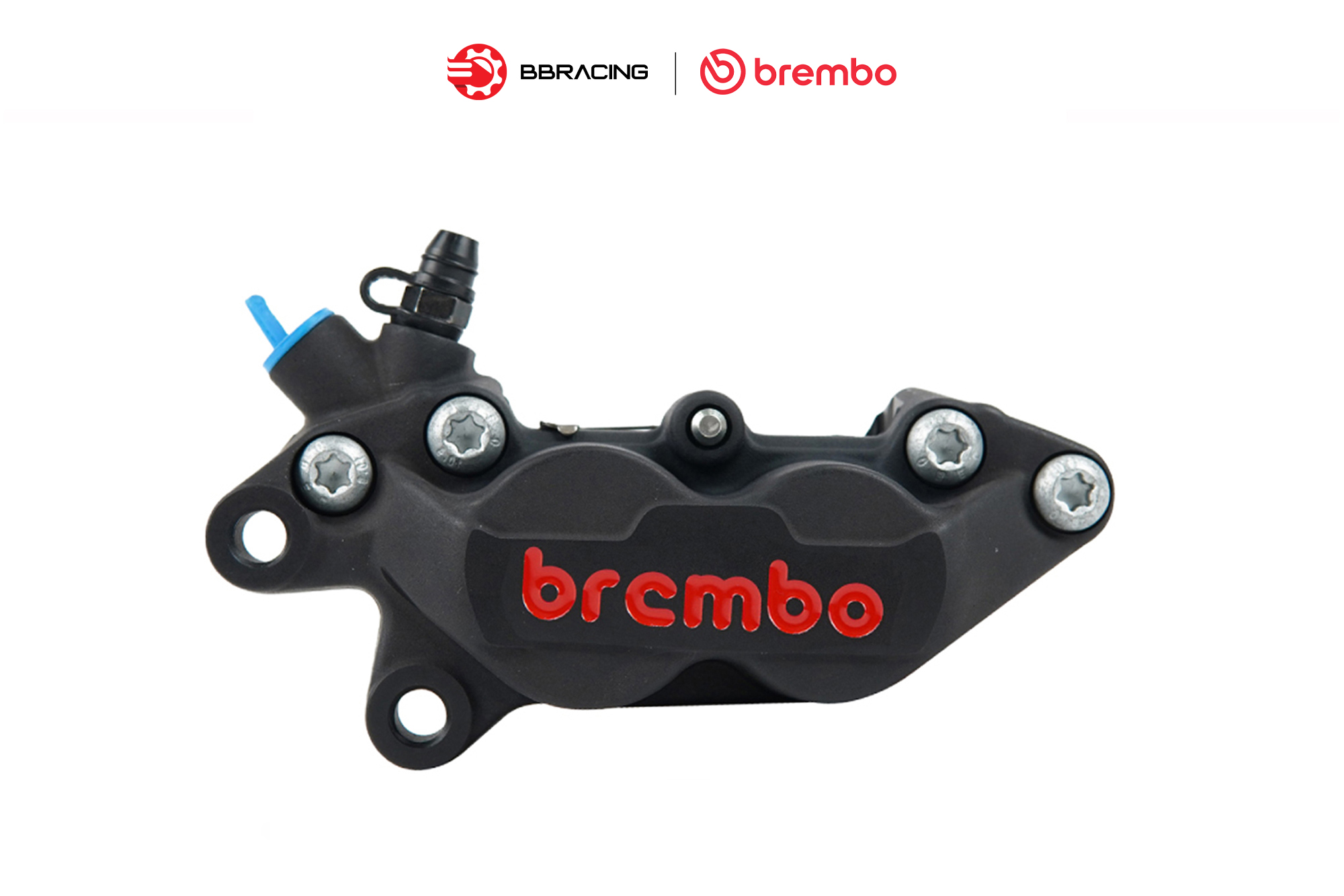 Heo Thắng Brembo P4 30/34 Đen