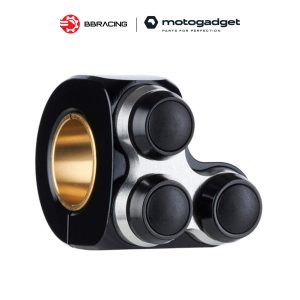 Công Tắc Motogadget Mo.Switch Basic 3 Nút Bạc - Trái