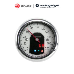 Đồng Hồ Motogadget Motoscope Tiny Viền Chrome