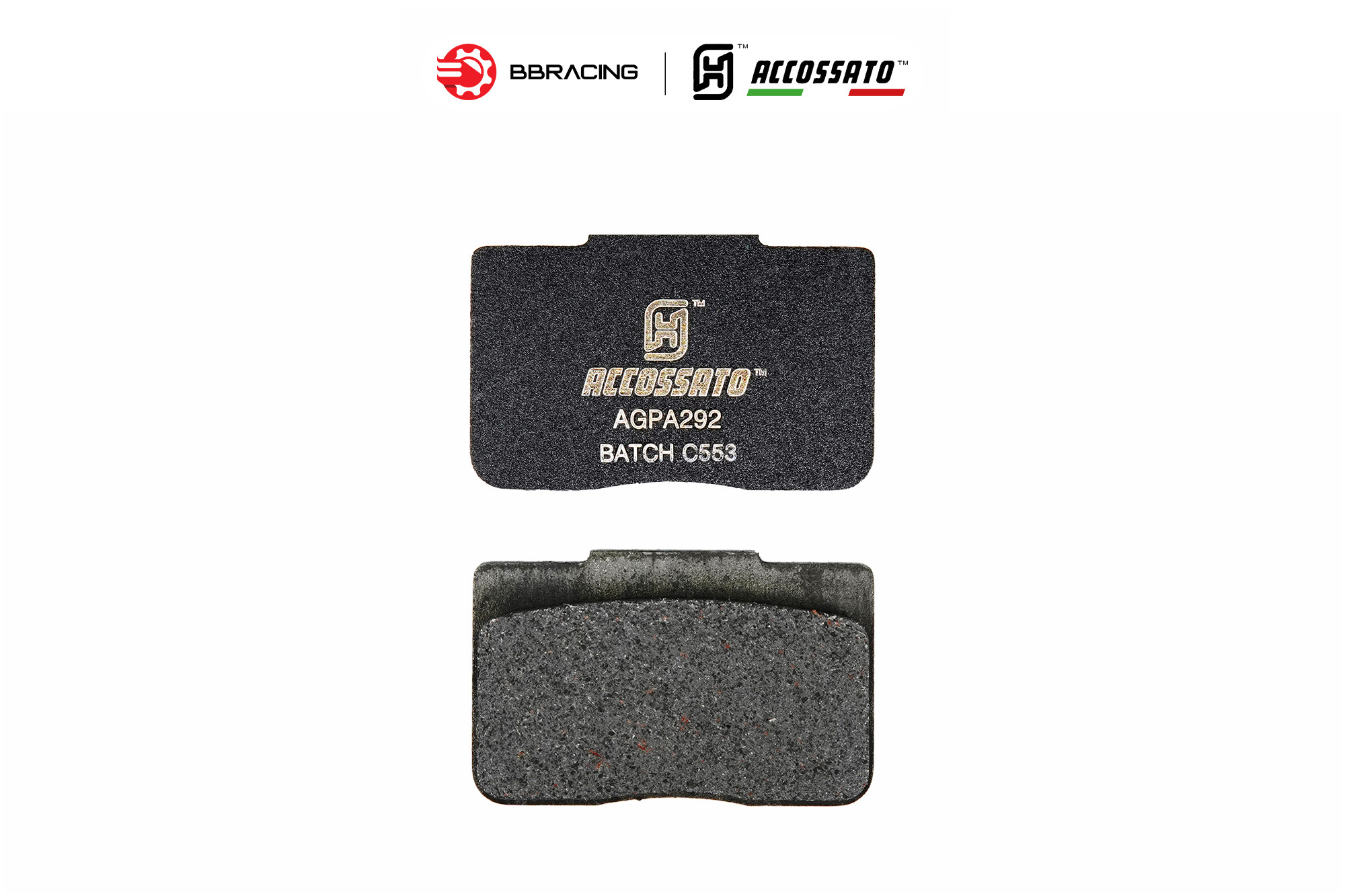 Bố thắng Accossato XA6H530, X206101, XB4S520 - Đĩa