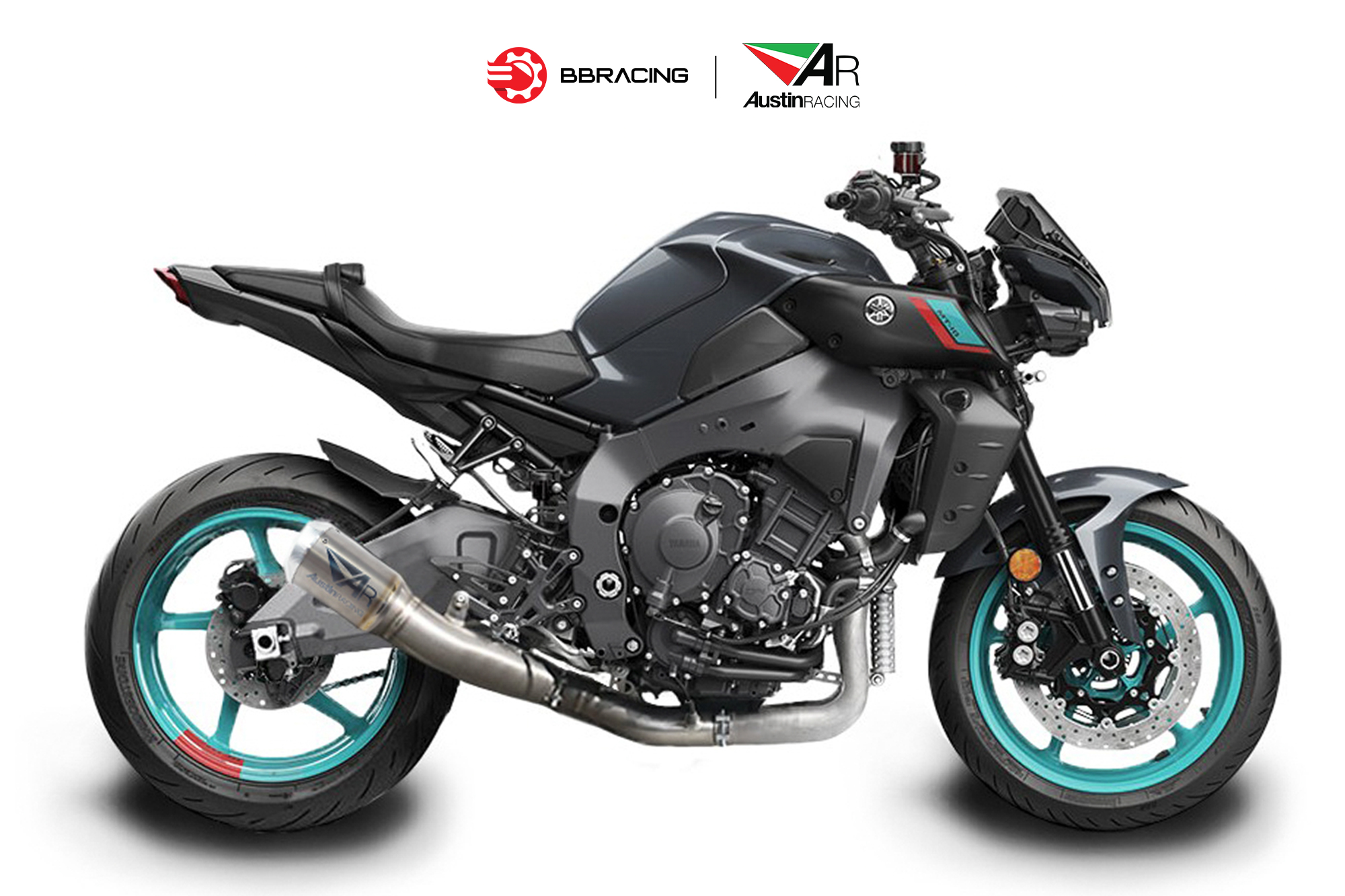 Austin Racing Yamaha MT-10 2020-22 - Decat GP1R Tem