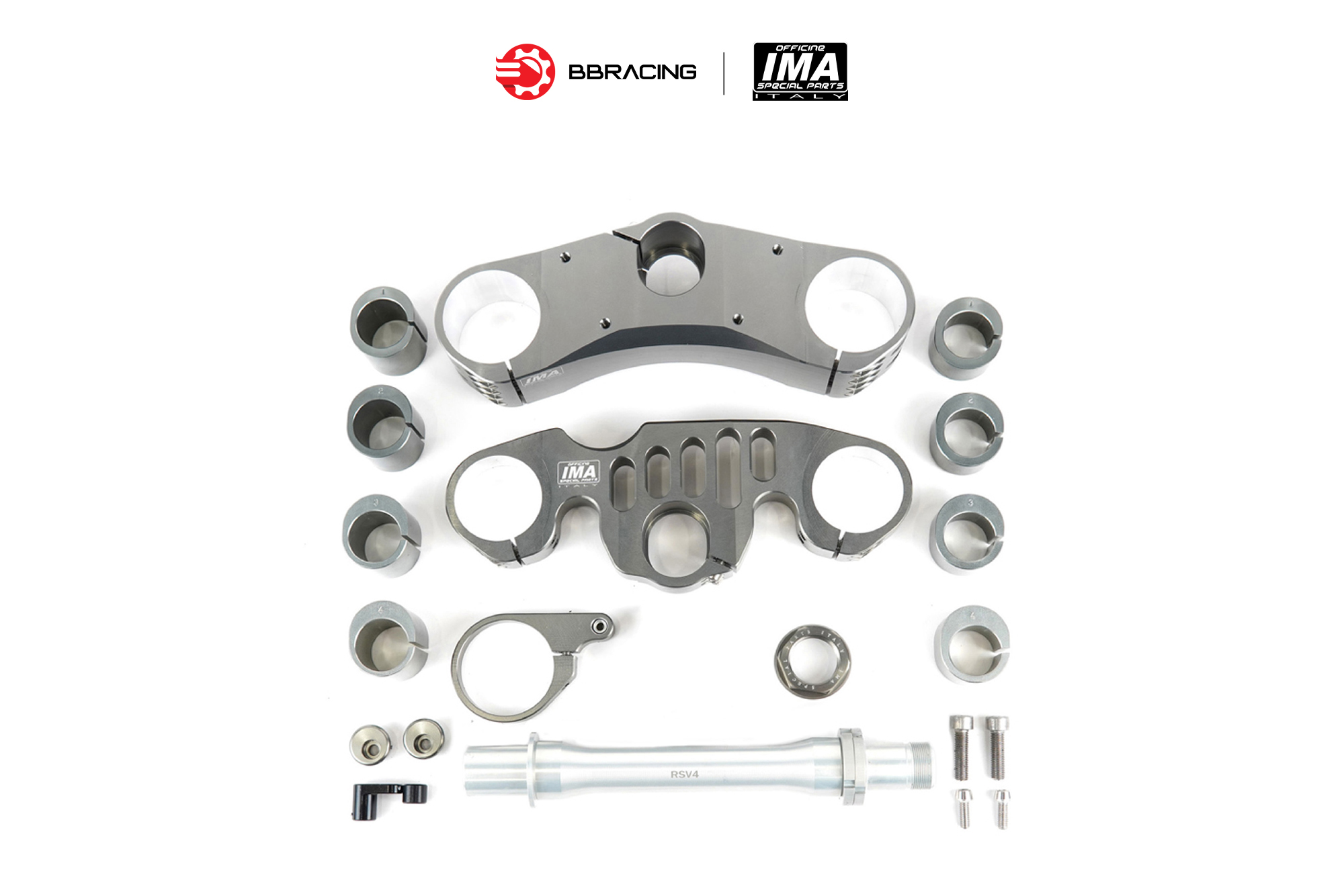 Bộ Chảng Ba IMA Aprilia RSV4 2015-24 Titan