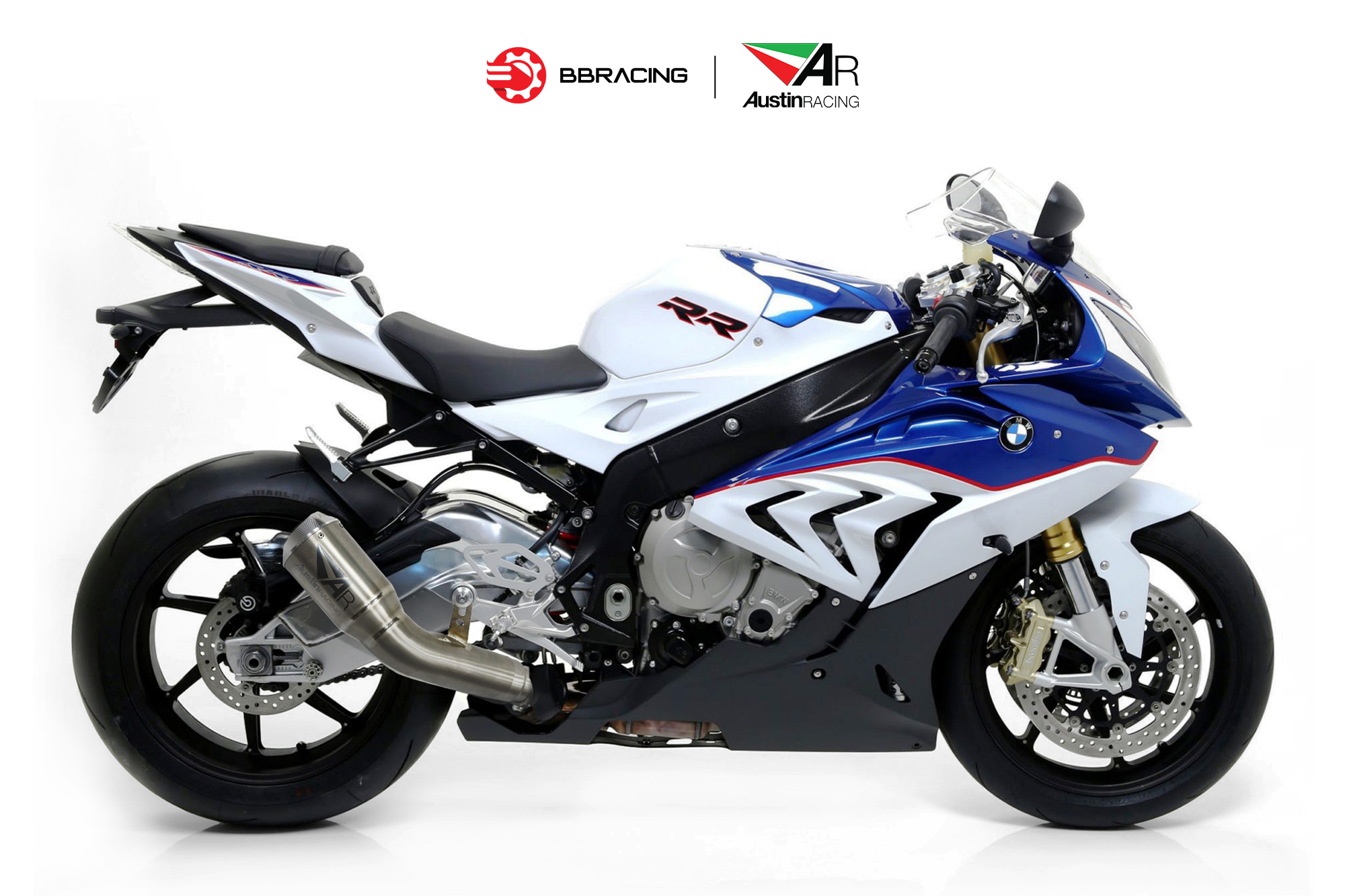 Austin Racing BMW S1000 RR 2015-16 - Slip On GP1R