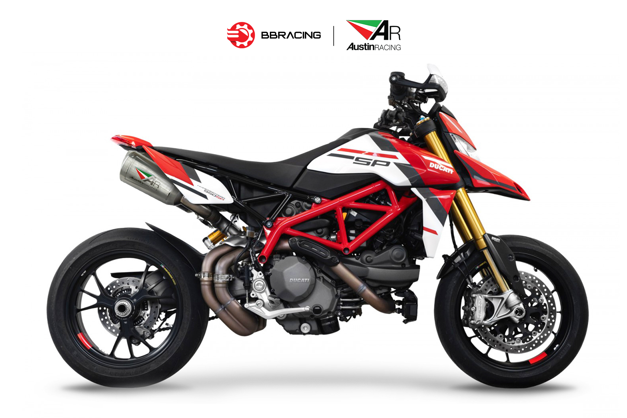 Austin Racing Ducati Hypermotard 950/SP 2019-23 - Slip On RS22-V