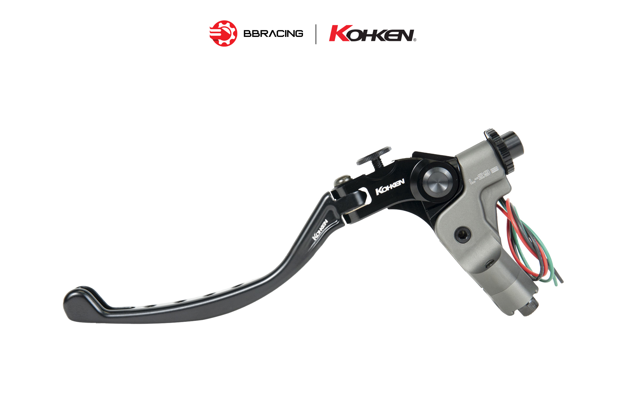 Tay Côn KOHKEN Racing Đen - Lever
