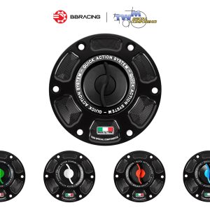 Nắp Xăng TWM Aprilia RS 660, Touno 660 Đen