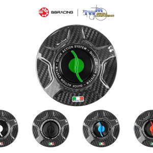 Nắp Xăng TWM BMW S1000R/RR 2010-21 Carbon Xanh Lá