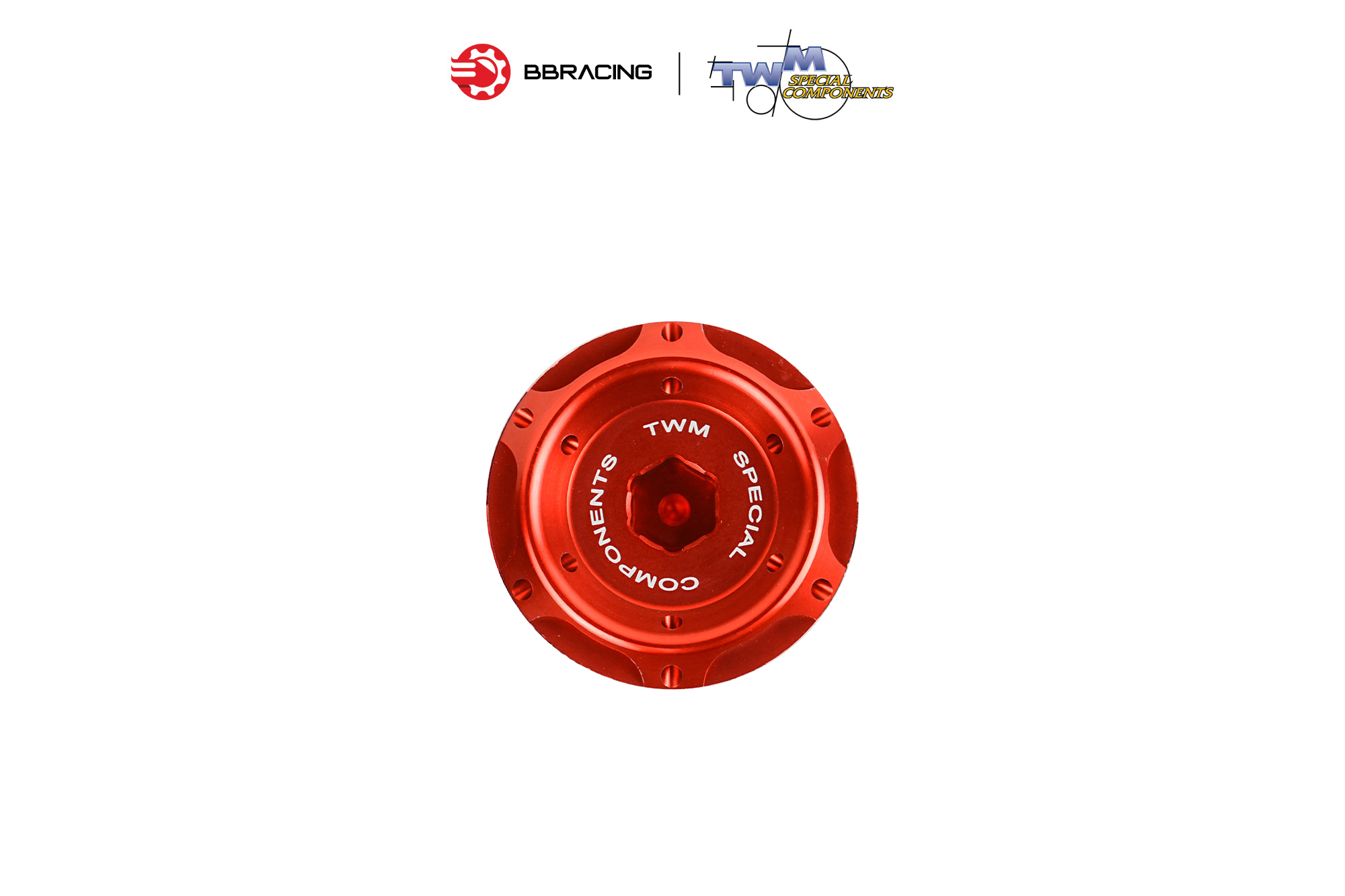 Nắp Nhớt TWM Yamaha (CC Test) - Đỏ
