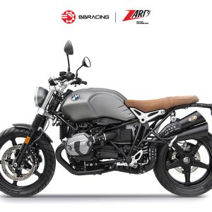 Zard BMW R9T Scrambler 2021-23 - Slip On Hardy Black Coating