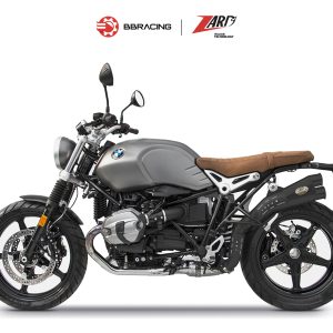 Zard BMW R9T Scrambler 2021-23 - Slip On Special Edition Black Coating