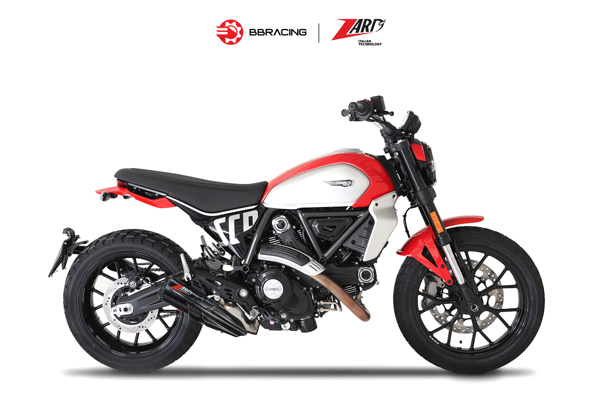 Zard Ducati Scrambler 800 2023-24 - Slip On