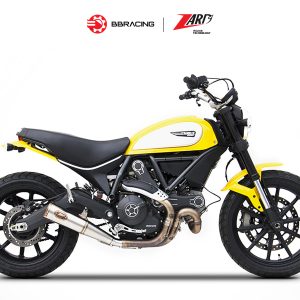 Zard Ducati Scrambler 800 2015-22 - Slip On Zuma Silencer Stainless Steel