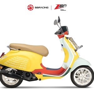 Zard Vespa Sprint Primavera - Full Kit Black Coating