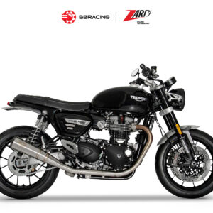 Zard Triumph Speed Twin 1200 2021-23 - Slip On N.2 Conical Euro 5 Carbon End Cap