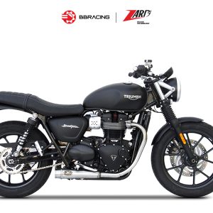 Zard Triumph Street Twin 900 2016-19 - Slip On N.2 Stainless Steel