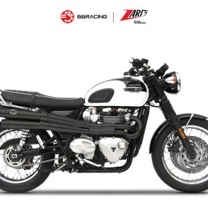 Zard Triumph Bonneville T120 2016-23 - Full Kit 2>2 High Mounted Black Coating