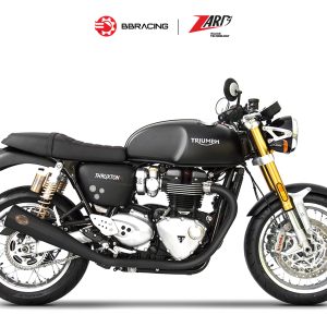 Zard Triumph Thruxton R - Slip On N.2 Silencers Conical Titanium Black Coating
