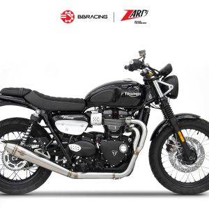 Zard Triumph Scrambler 900 - Full Kit 2>1 Low Conical Stainless Steel