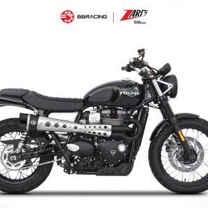 Zard Triumph Scrambler 900 - Full Kit 2>1 Limited Black Coating