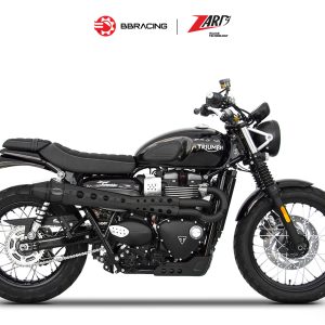 Zard Triumph Scrambler 900 - Full Kit 2>1 Black Coating