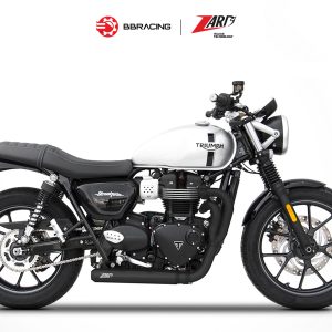 Zard Triumph Street Twin 900 2016-19 - Full Kit 2>1 Cross Version Black Coating