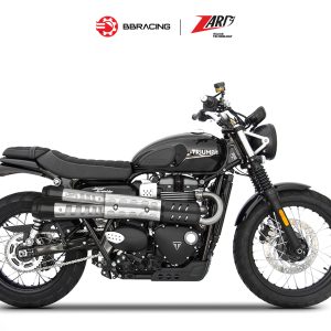 Zard Triumph Scrambler 900 - Slip On N.2 Black Coating