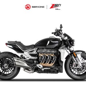 Zard Triumph Rocket III 2020-23 - Slip On Stainless Steel