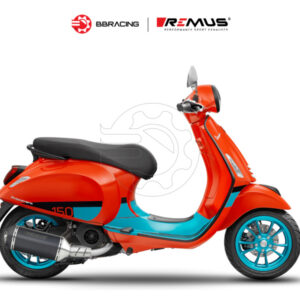 Remus Vespa Sprint, Primavera 150 2020 - Full Kit Black Coating
