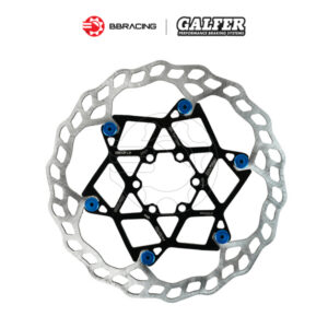 Đĩa Thắng Galfer Xe Đạp Floating 180mm - Khoen Xanh Dương