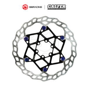Đĩa Thắng Galfer Xe Đạp Floating 180mm - Khoen Tím