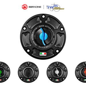 Nắp Xăng TWM Aprilia RSV4, Touno V4 Xanh Dương