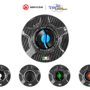 Nắp Xăng TWM BMW S1000R/RR 2010-21 Carbon Xanh Dương