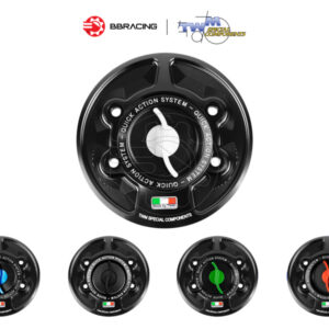 Nắp Xăng TWM BMW S1000R/RR 2010-21 Bạc