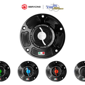 Nắp Xăng TWM Kawasaki ZX-10R 2004-05 Bạc