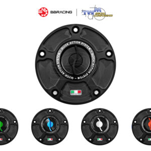 Nắp Xăng TWM Kawasaki ZX-10R 2006-20 Đen