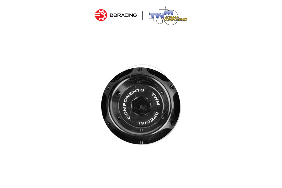 Nắp Nhớt TWM Yamaha (CC Test) - Đen