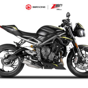 Zard Triumph Street Triple 765 2020-21 - Slip On Conical Titanium Racing