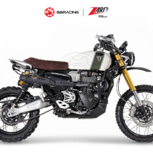 Zard Triumph Scrambler 1200 2024-25 - Full Kit Twin Black Coating